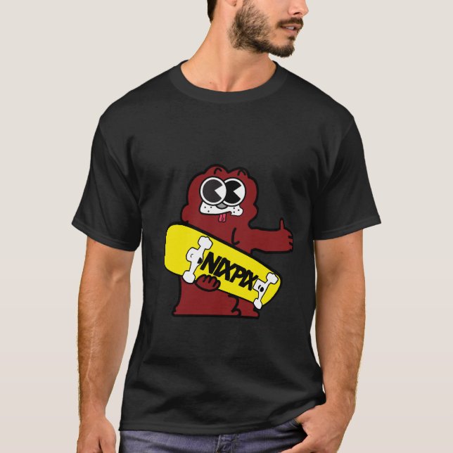 T-shirt Clyde avec le logo de planche à roulettes de (Devant)