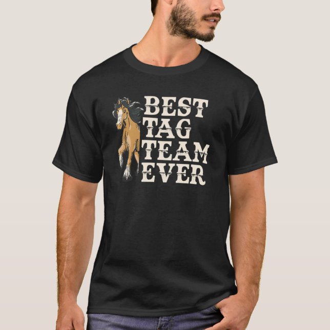 T-shirt Clydesdale for Scottish breeder draught horse (Devant)