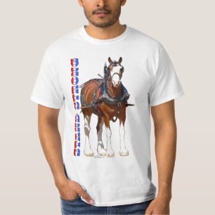 T-shirt Clydesdale fort