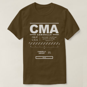 T-shirt CMA de l'aéroport de Camarillo