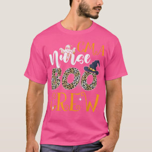 T-shirt CMA Nurse Boo Crew Éffrayant Halloween Boo Ghost C