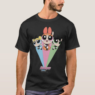 T-shirt CN Les Powerpuff Girls Photo de Groupe