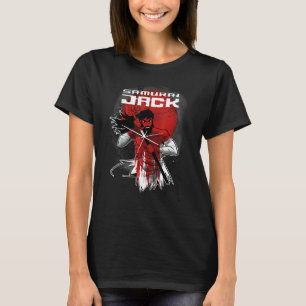 T-shirt CN Samurai Jack Red Sword Portrait