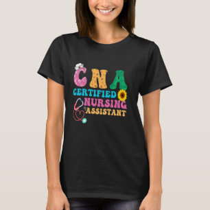T-shirt CNA Assistant de soins certifié, médical, infirmiè