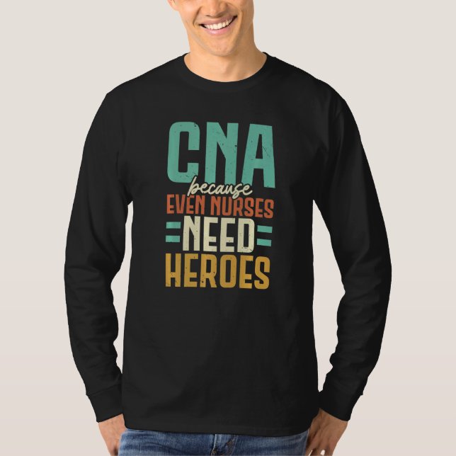 T-shirt CNA Certified Nursing Assistant Medical Hospital   (Devant)