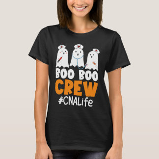 T-shirt CNA Life Boo Boo Crew Nurse Ghost Halloween Costum
