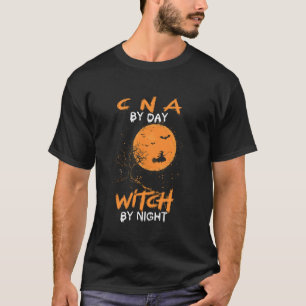 T-shirt CNA Par Jour Sorcière Par Nuit Drôle Nourriture Ha