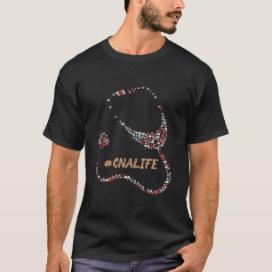 T-shirt Cna Vie Mignonne Cadeau Infirmière Pour Les Infirm