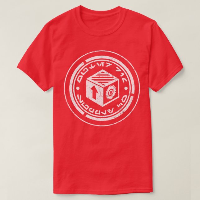 T-shirt Co. d'alimentation de rebord externe (Design devant)