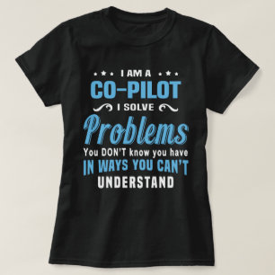 T-shirt Co-pilote