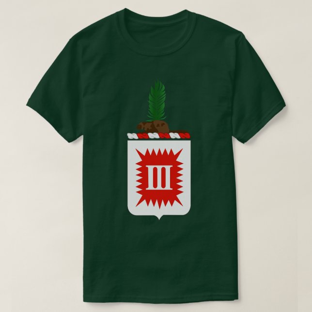 T-shirt COA 3e bataillon de chasseurs de bataillon du géni (Design devant)