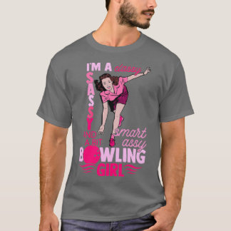 T-shirt Coac professionnel Bowler Girl Sassy Classy
