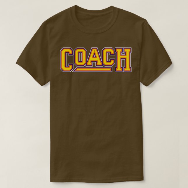 T-shirt Coach 90s TV Show Sitcom Comédie (Design devant)