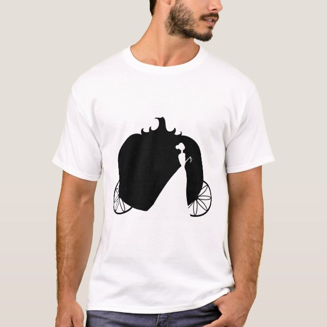 T-shirt Coach de Cendrillon (Devant)