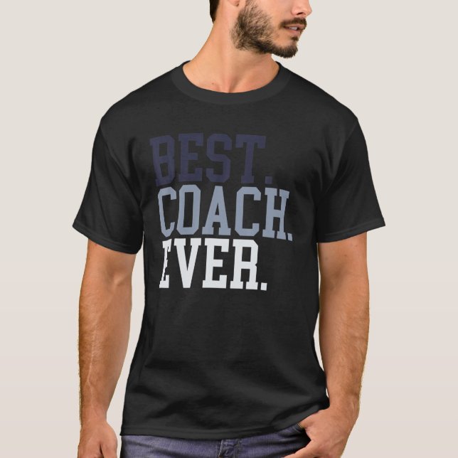 T-shirt Coach Définition T Funny Coach Le Meilleur Coach J (Devant)
