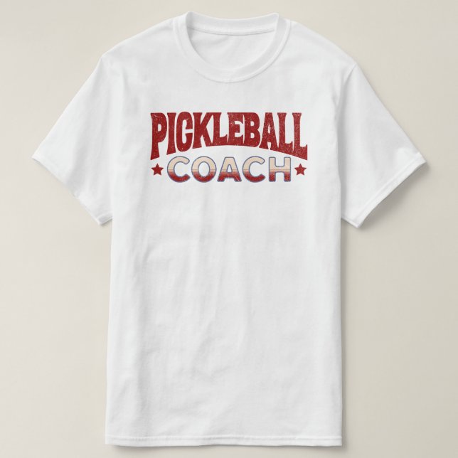 T-shirt Coach Pickleball (Design devant)