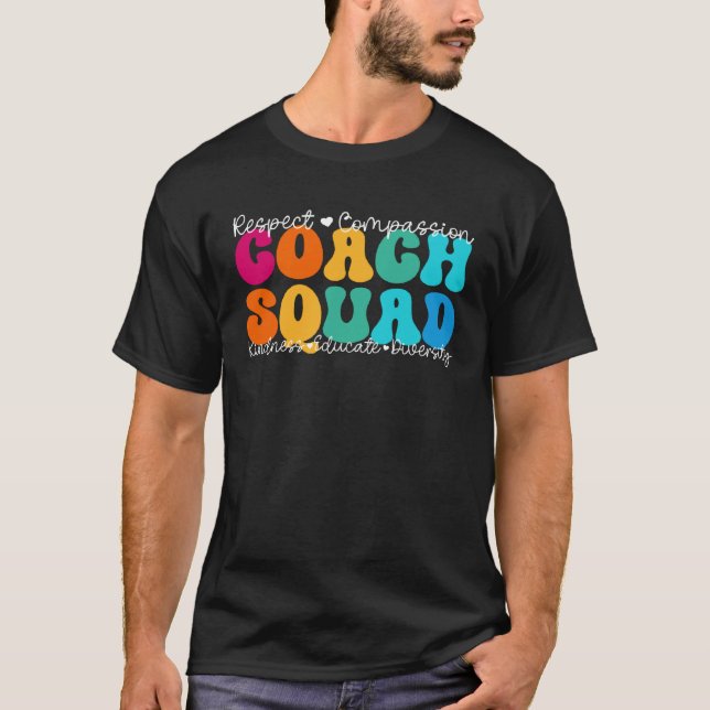 T-shirt Coach Squad Appreciation Week Back to School (Devant)