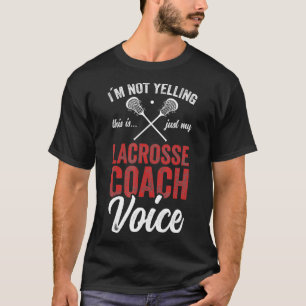 T-shirt Coaching autocar de crosse Lacrosse Player Quot