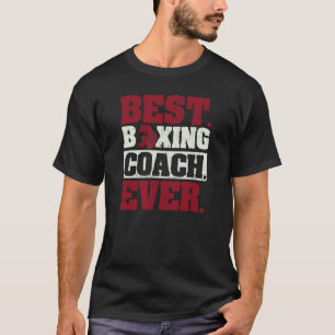 T-shirt Coaching Boxer Entraîneurs Boxer Meilleur Boxe Coa