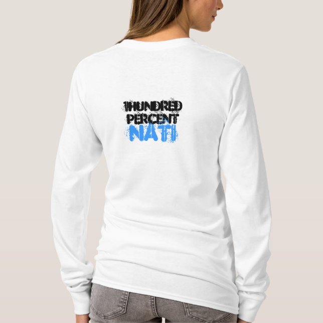 T-shirt COASTALBEAUTY, NATI des pour cent 1hundred (Dos)