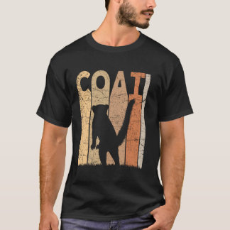 T-shirt Coati Vintage Coatimundi Retro Coati Lover Exotiqu