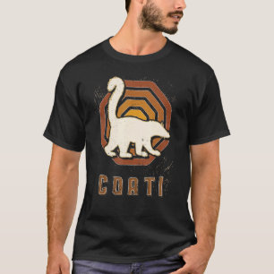 T-shirt Coati Vintage Retro classique amour animal