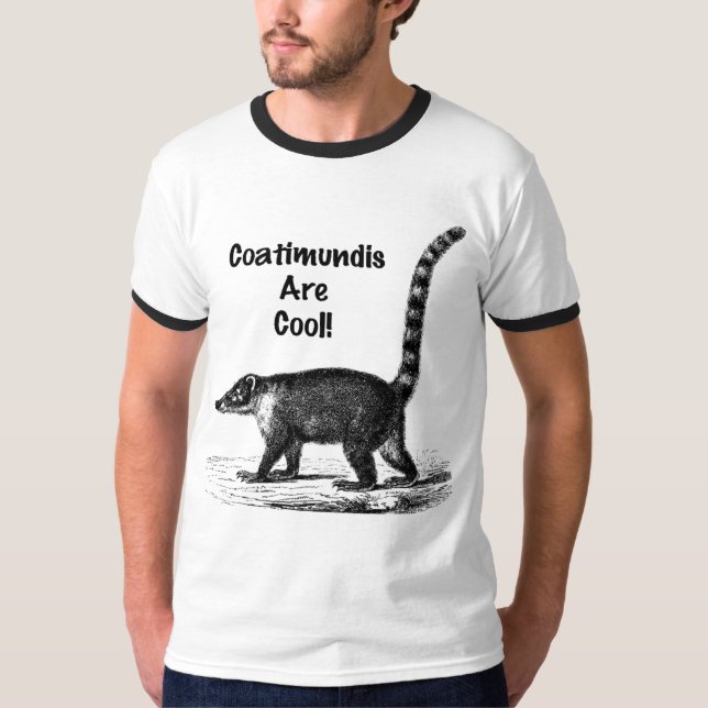 T-shirt Coatimundis sont Cool (Devant)