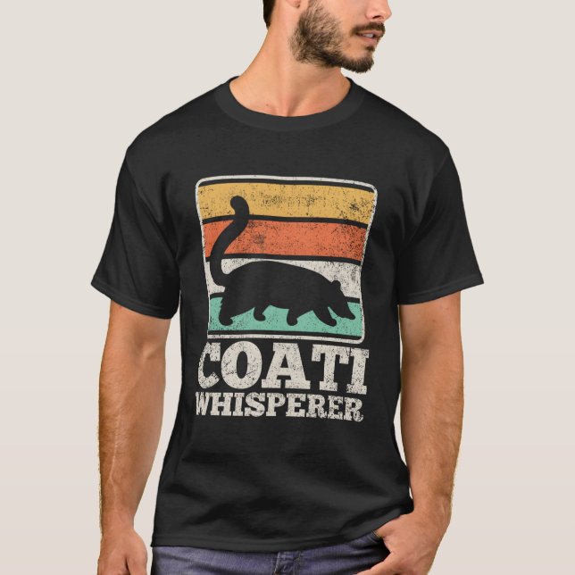 T-shirt Coatis Coatimundi Coati (Devant)