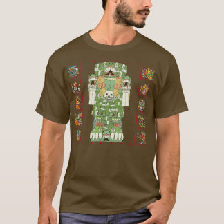T-shirt Coatlicue Aztec Mère des dieux Fertilité Déesse