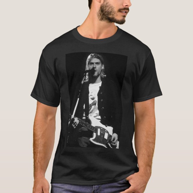 T-shirt Cobain B&W Premium (Devant)