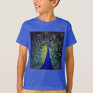 T-shirt Cobalt Blue Peacock
