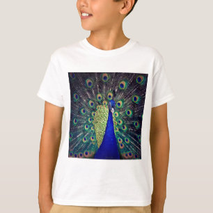 T-shirt Cobalt Blue Peacock