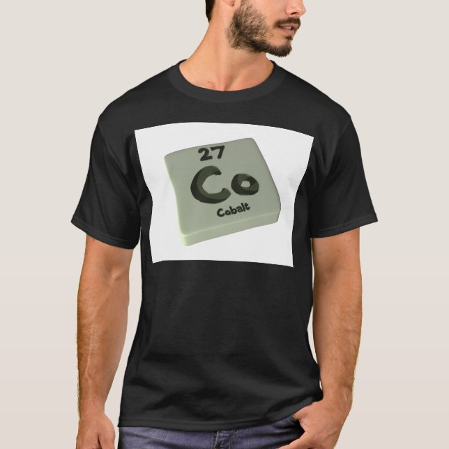 T-shirt Cobalt de Co (Devant)