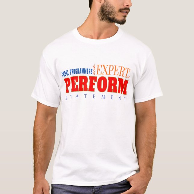 T-shirt COBOL Expert Performance, instruction Classic Codi (Devant)