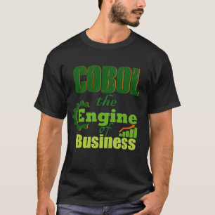 T-shirt Cobol Le moteur des affaires
