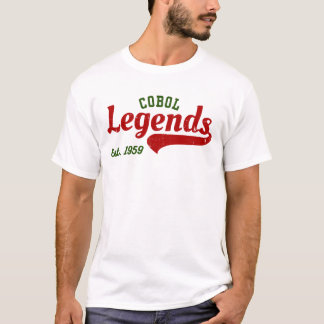 T-shirt COBOL Legends Est. 1959 – A Retro Tech