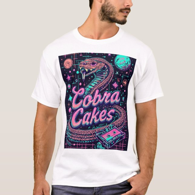 T-shirt Cobra Cakes Vintage 80's Tee (Devant)