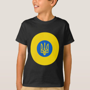 T-shirt Cocarde des forces aériennes ukrainiennes Couleur