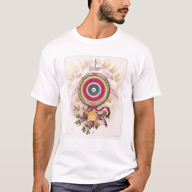 T-shirt Cocarde, emblème de 1848 (Devant)