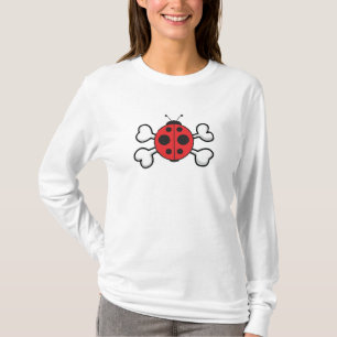 T-shirt Coccinelle Crâne et Os