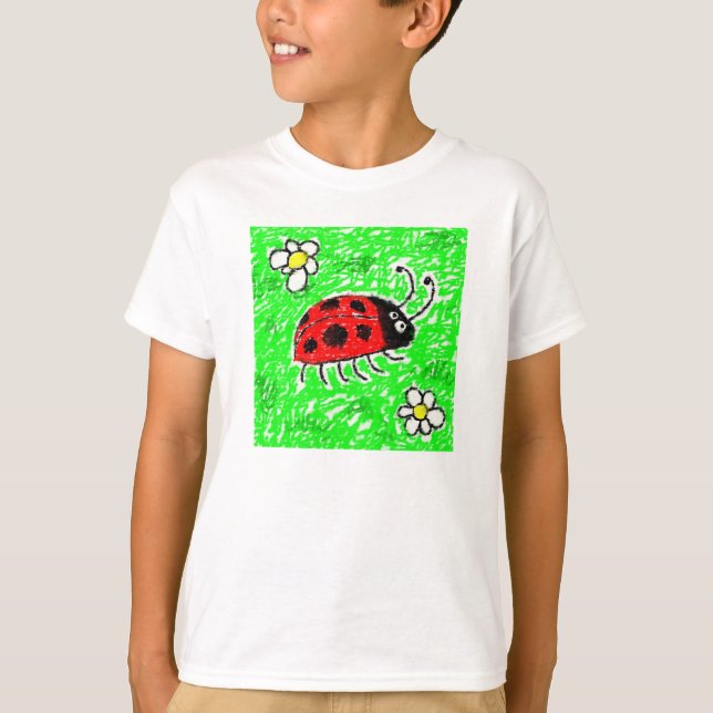 T-shirt Coccinelle étalée (Devant)