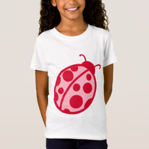 T-Shirt coccinelle rose et rouge