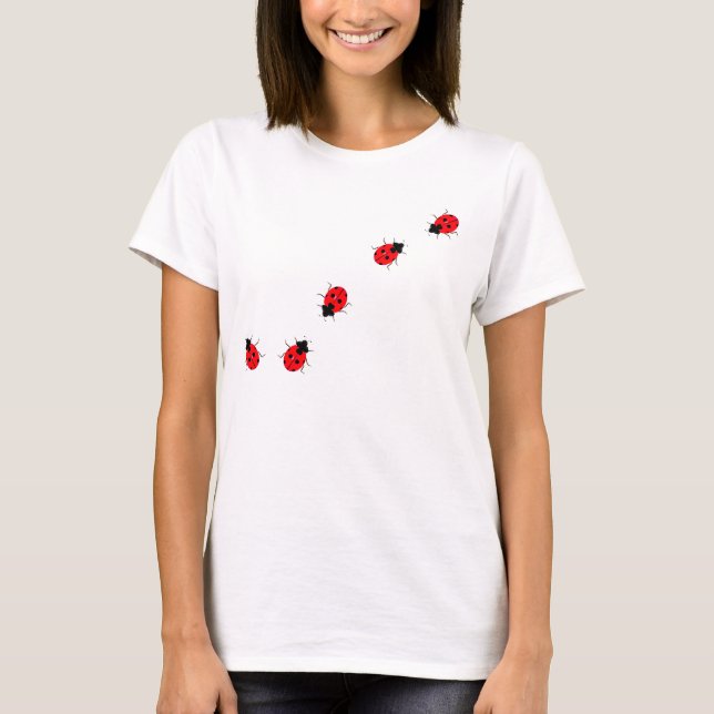 T-Shirt coccinelles (Devant)