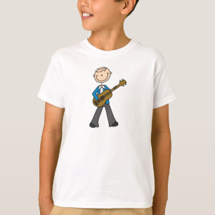 T-shirt Coche du joueur de guitare
