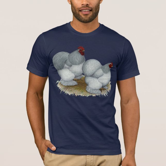 T-shirt Cochin :  Auto bleu (Devant)