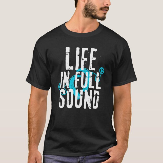 T-shirt Cochlear Implant Awareness - Life in Full Sound (Devant)