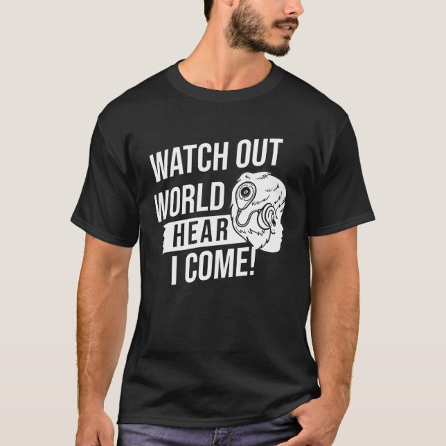 T-shirt Cochlear Implant  Deaf Awareness (Devant)