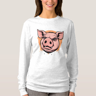 T-shirt Cochon