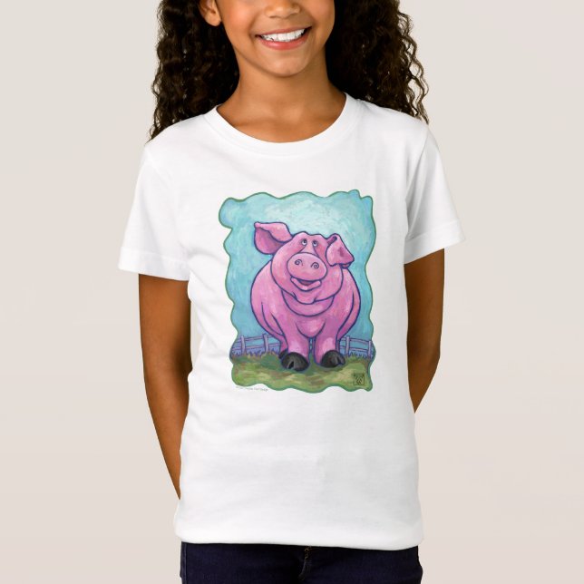T-shirt cochon (Devant)