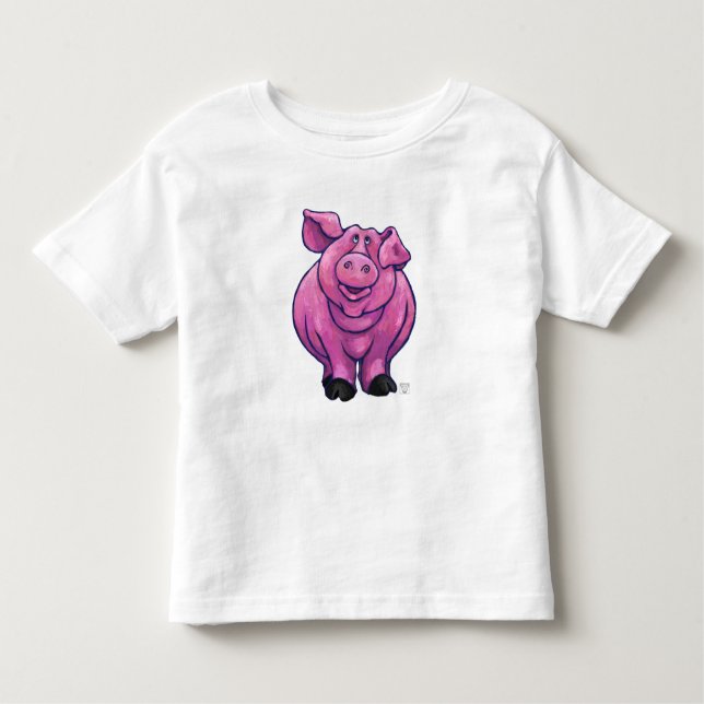 T-shirt cochon (Devant)